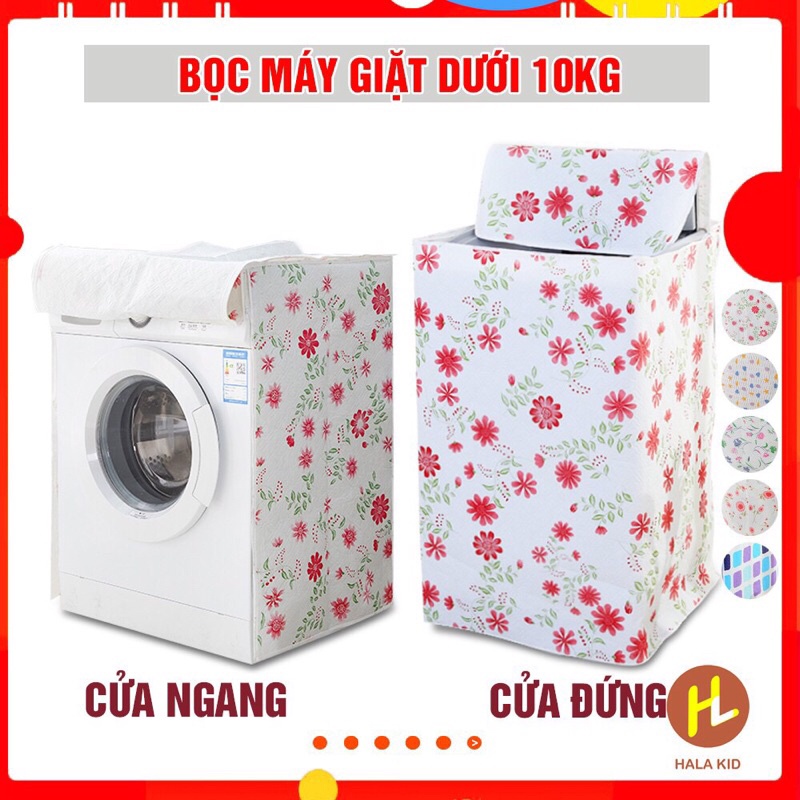 Bọc máy giặt cửa ngang-cửa đứng dưới 10kg