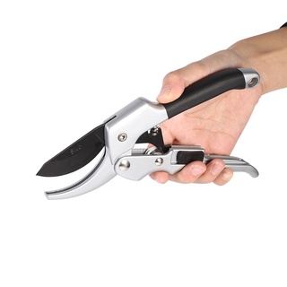 Garden Pruning Shear Fruit Tree Shears Ergonomic Handles Blade Remains