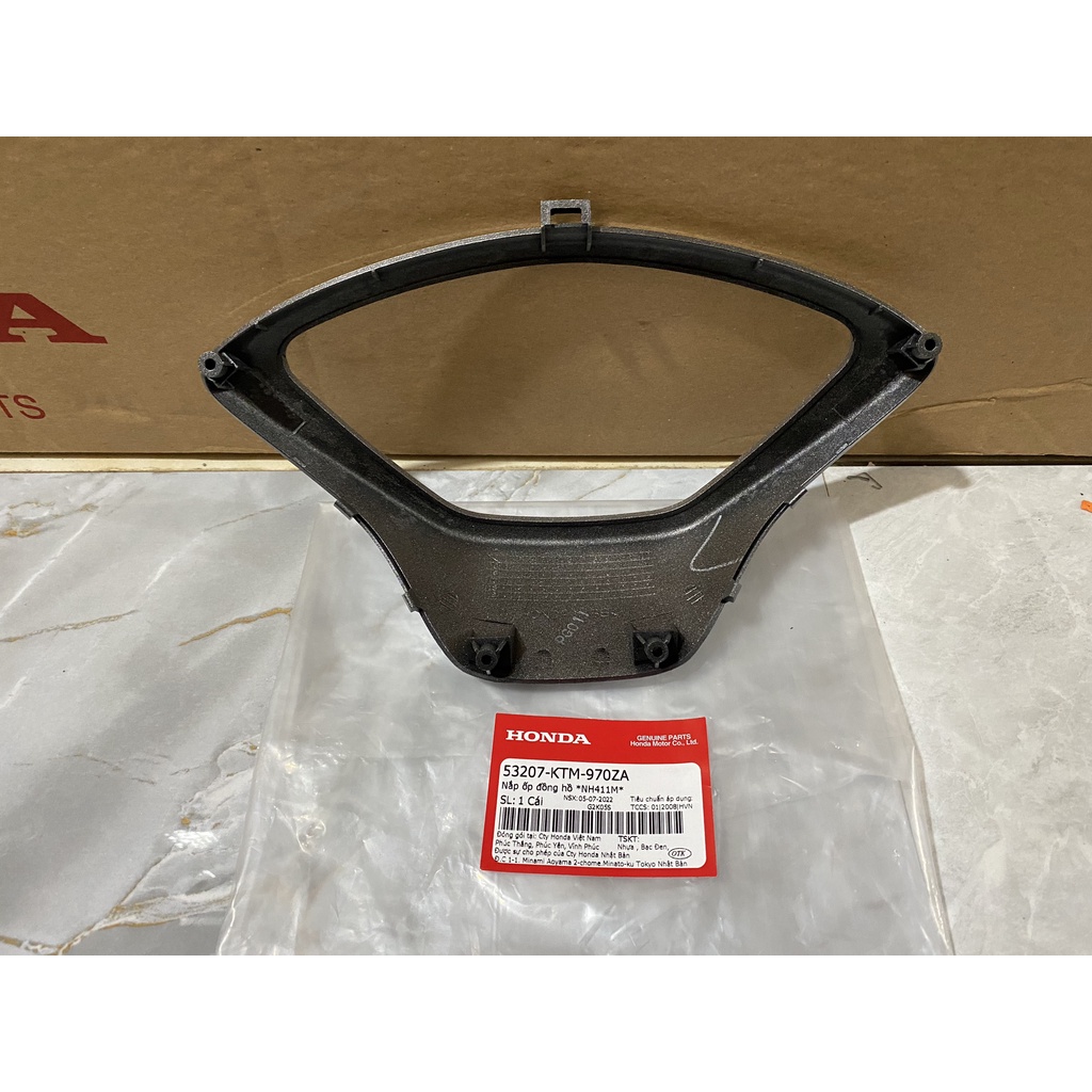 Nắp ốp đồng hồ HONDA FUTURE X năm 2010-2011 màu Bạc. *NH411M* 53207KTM970ZA