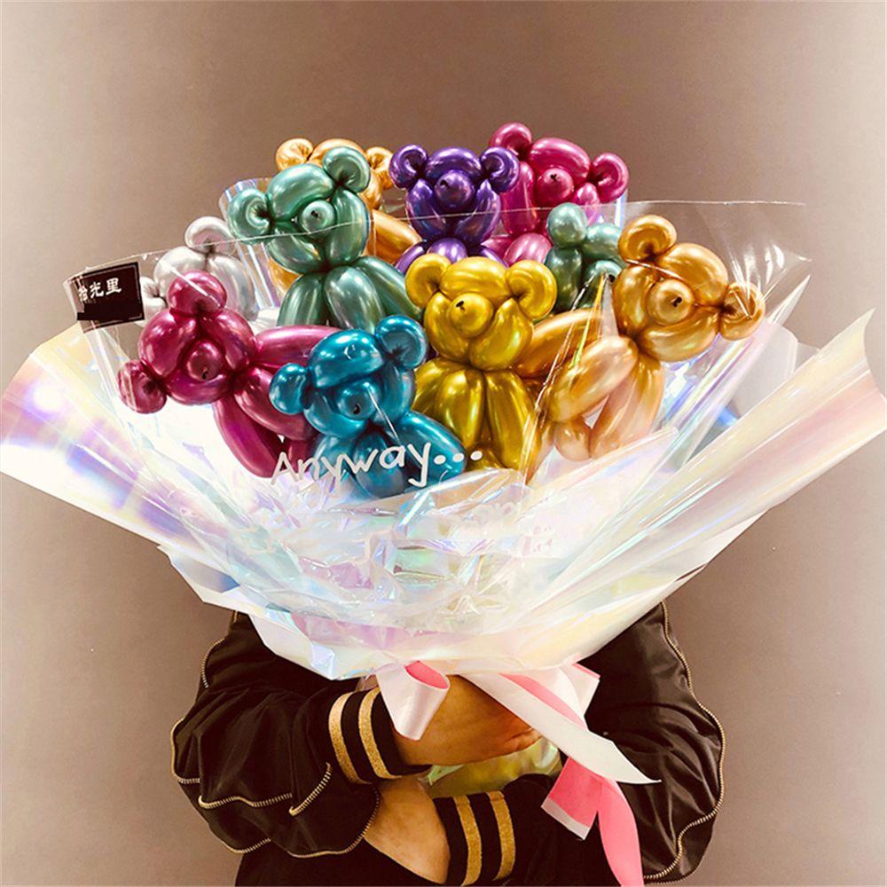 Set 10 Dải Dán Bong Bóng Trang Trí Tiệc Sinh Nhật
