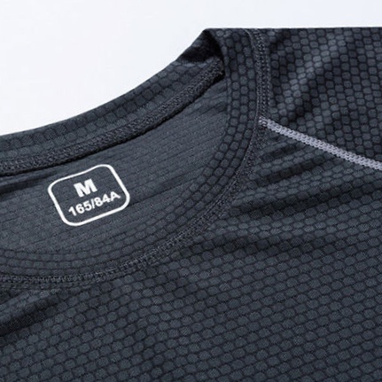 Áo Thun Dáng Ôm Thoáng Khí Nhanh Khô Size M-7XL Phong Cách Hàn Quốc Cho Nam
