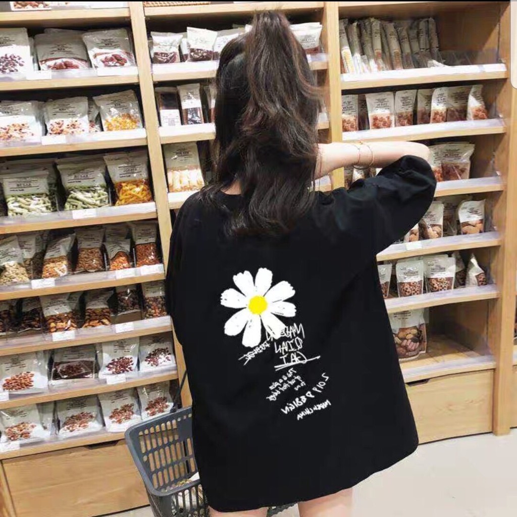 Áo Thun HOA CÚC 2020 Form Rộng Unisex Nam Nữ TEEN Cực HOT