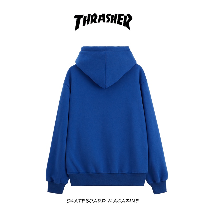 Áo Hoodie In Chữ Thrasher Cổ Điển Dễ Phối Đồ Cho Nam Và Nữ # Tw02