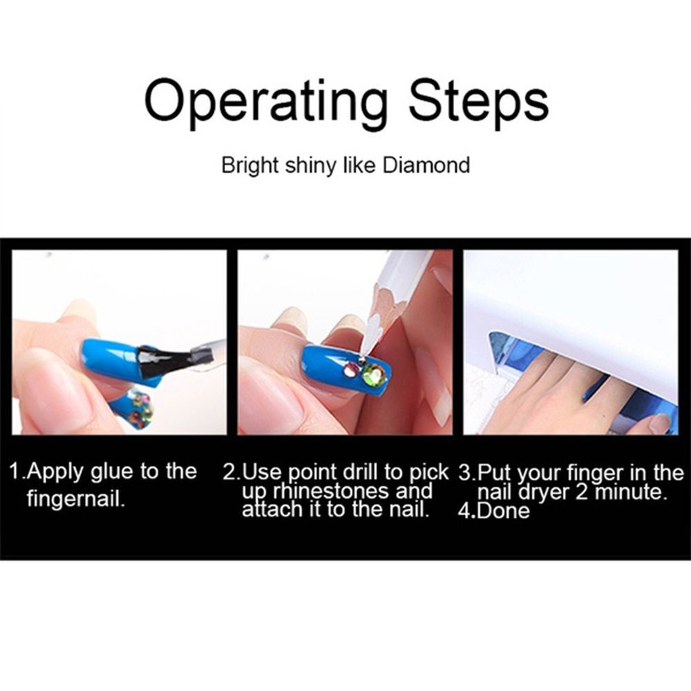 [Hàng mới về] Hộp 12 ngăn đựng hạt kim sa 3d nhiều kích cỡ dùng trang trí móng tay nghệ thuật