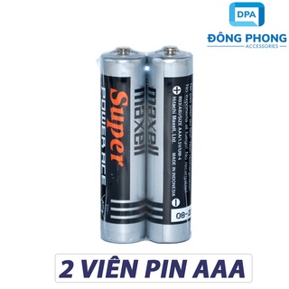 2 Viên Pin Maxell AAA Chính Hãng - Pin Tiểu Nhỏ