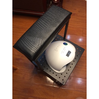 Kệ để chân làm nail bằng kim loại siêu bền, chắc chắn, cao đến 40cm, có đệm