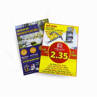 TỜ RƠI C 150 - A5 - 2000 TỜ  ( IN FLYER - TỜ ROI GIÁ RẺ)................................................................