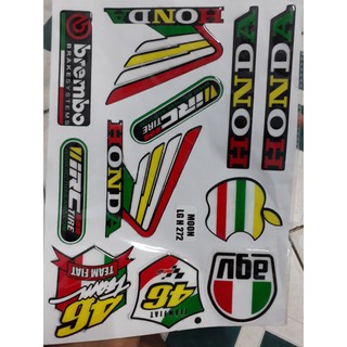 Tem logo decal - Tem nổi - Tem dán xe - 17