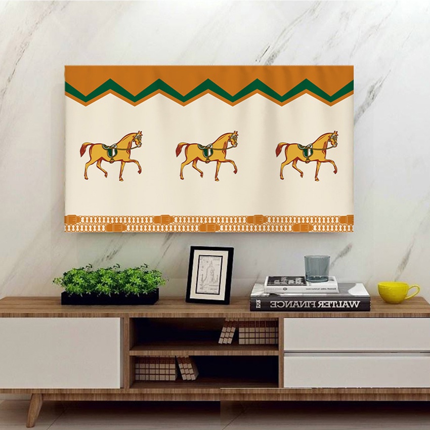 Tấm Phủ tv 42 inches 32 inches 50 Inch 55 inches 65 inches Họa Tiết Hoạt Hình