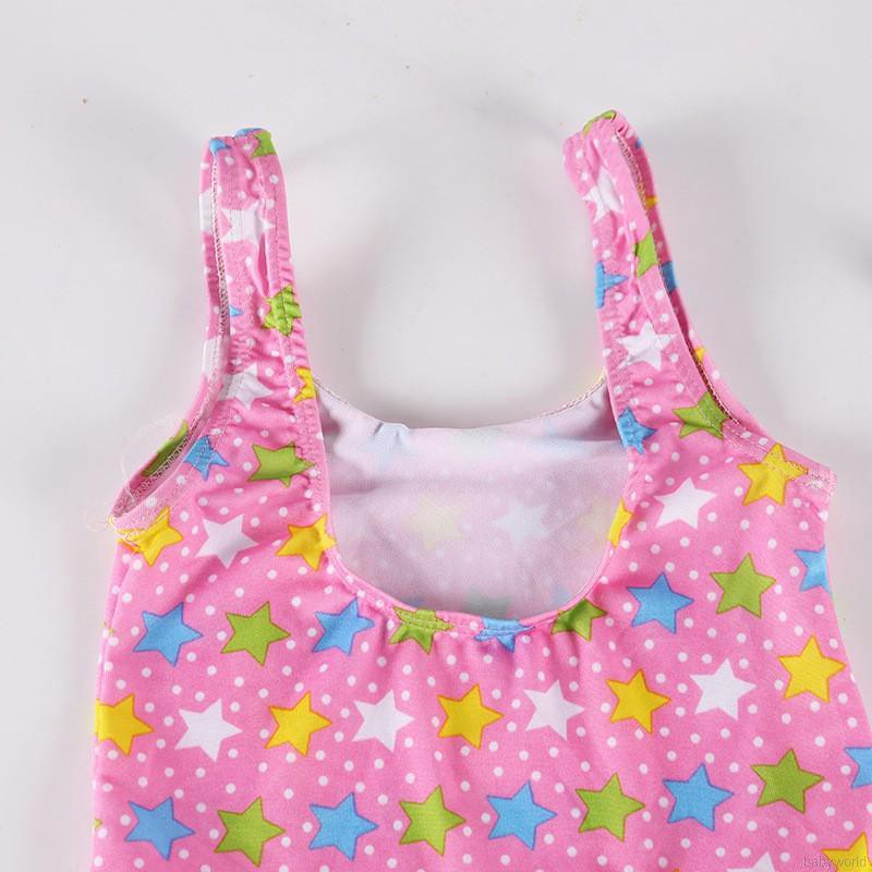 Đồ bơi một mảnh thiết kế đơn giản màu sắc ngẫu nhiên cho bé