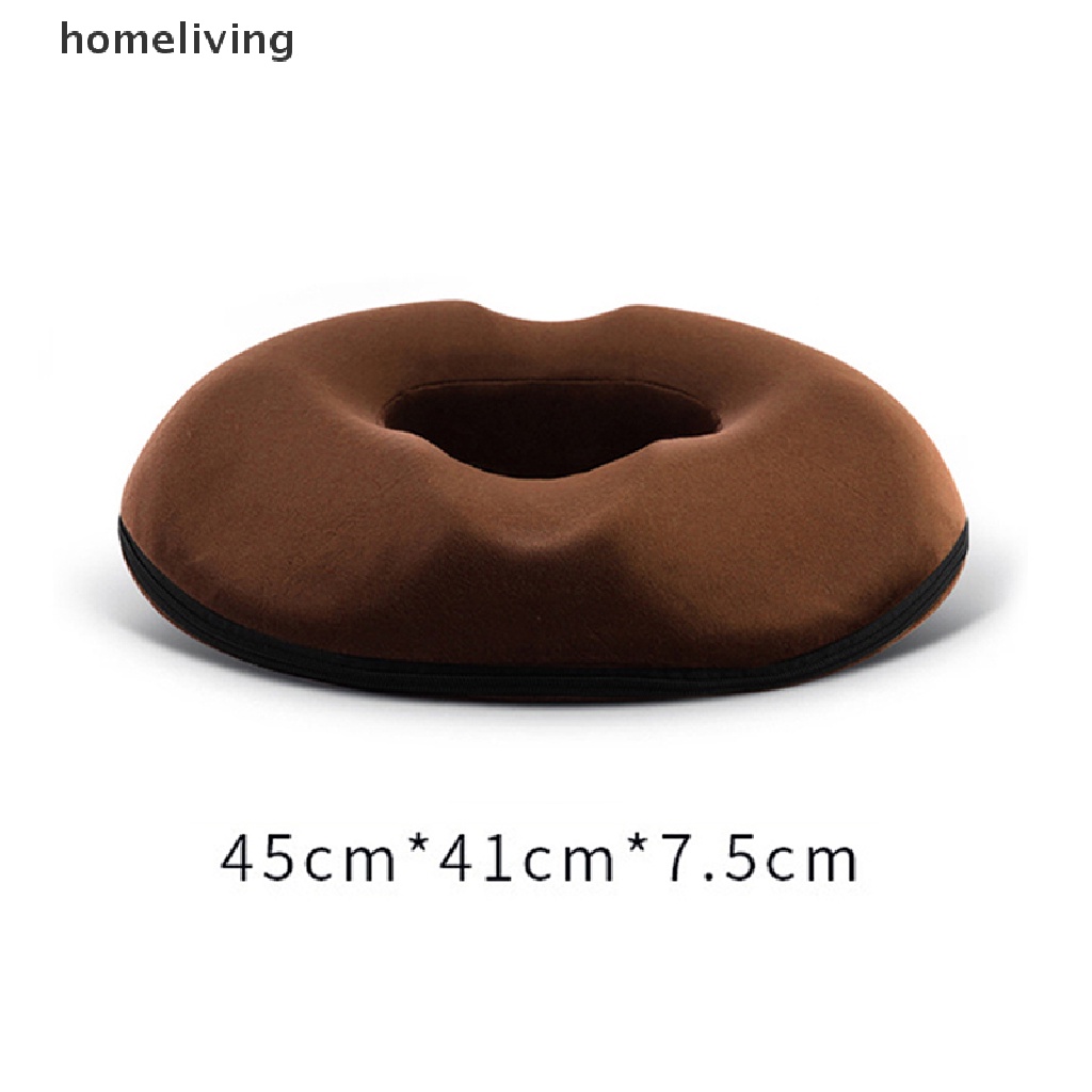 Đệm Ngồi Hình Bánh Donut Mềm Mại Thoải Mái Chống Bệnh Trĩ Tiện Dụng