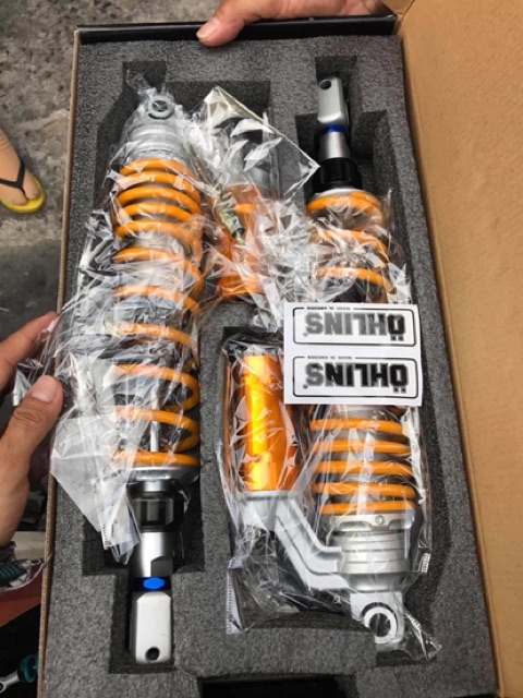 Phuộc Nitron &amp; Ohlins bình dầu dành cho SHVN