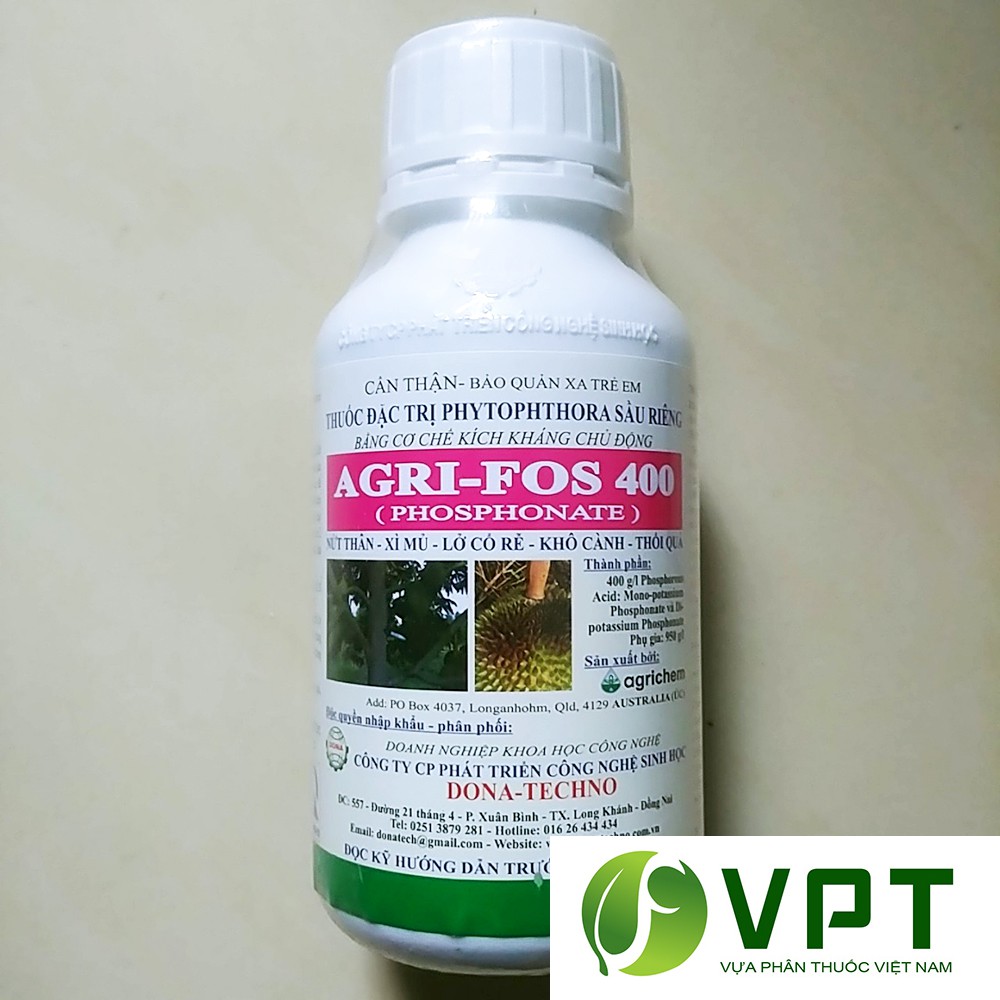 Agri-Fos Thuốc trừ nấm bệnh sinh học chai 500ml