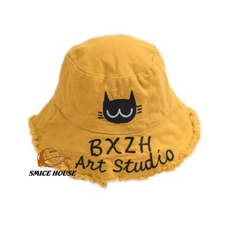 NÓN BUCKET VIỀN RÁCH ART STUDIO