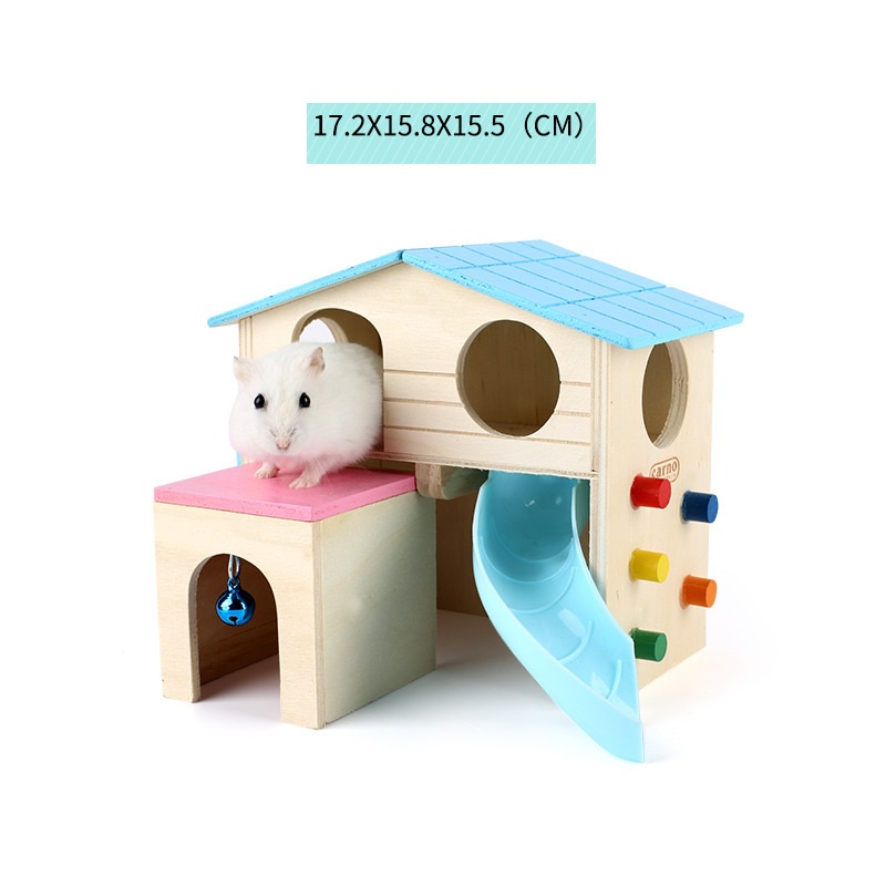 Nhà ngủ,đồ chơi tổng hợp hãng Carno cho hamster