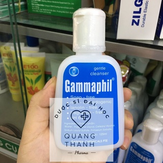 Sữa rửa mặt gammaphil sữa rửa mặt dịu nhẹ giản mụn cho da dầu mụn nhạy cảm chai 125ml