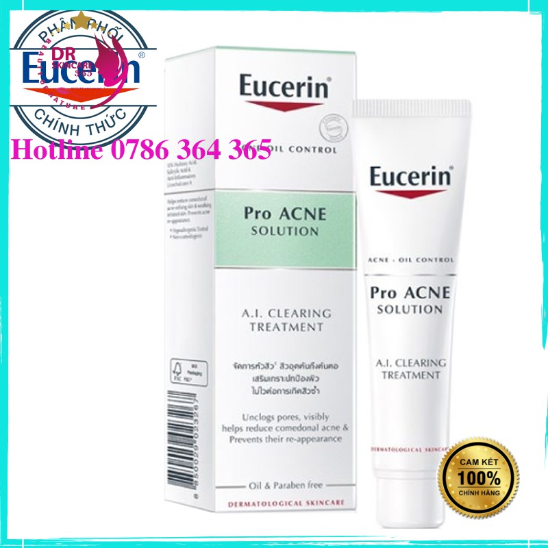 Tinh Chất Eucerin Pro Acne AI Clearing Treatment A.I Clearing Treatment 40ml