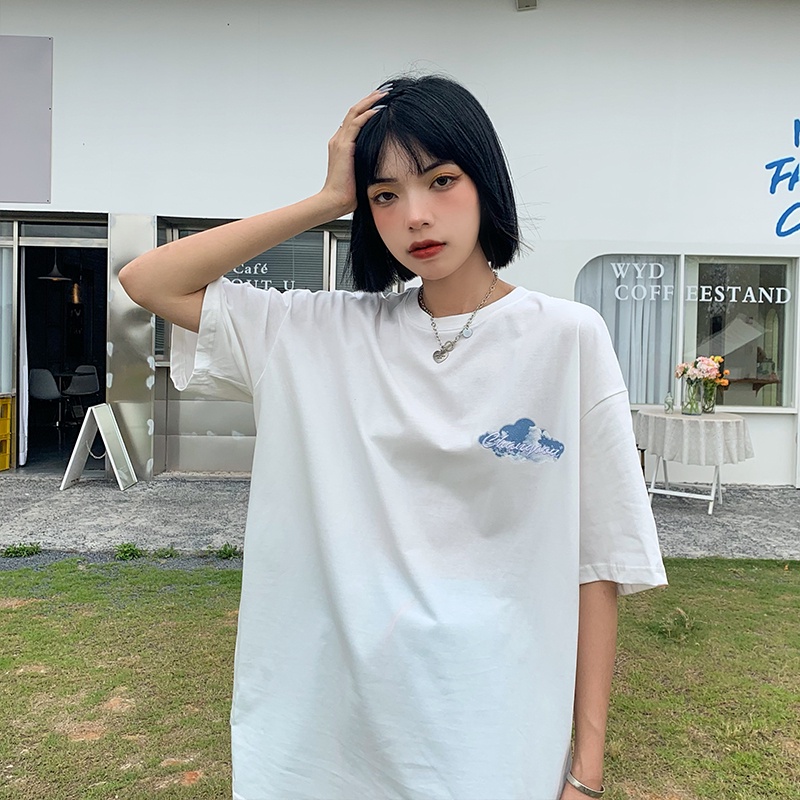 Áo Thun Tay Ngắn In Hình Thời Trang Dành Cho Nữ