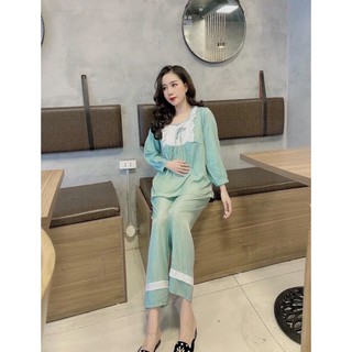 Bộ đũi lụa cho mẹ bầu và sau sinh