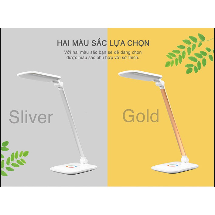 Đèn Bàn LED Chống Cận Đa Năng Tiross 14W TS1805 - 14W - Màu Gold