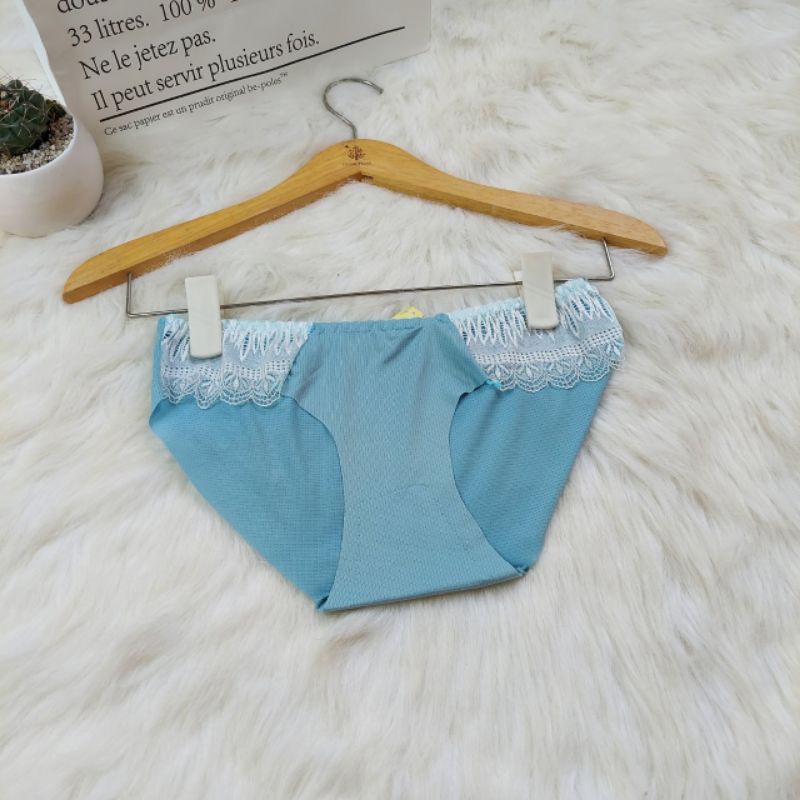 Quần nữ phối ren thông hơi, thoáng mát - lotren