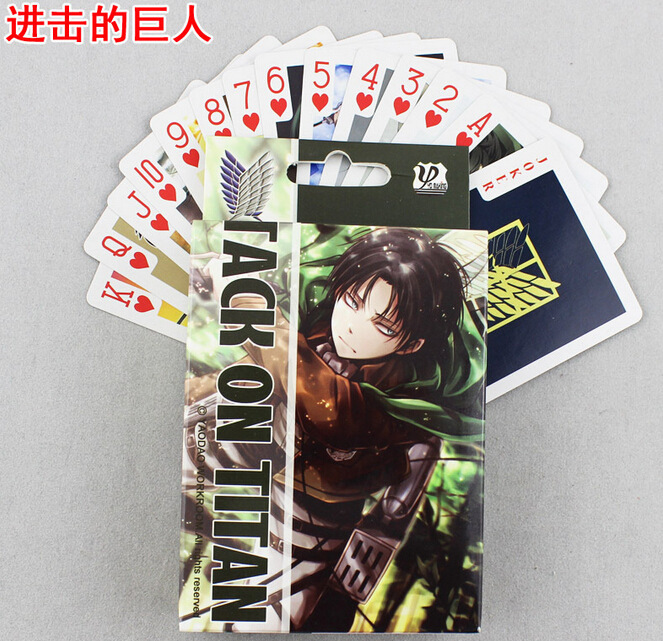 Bộ Bài Tây Phong Cách Anime Attack On Titan