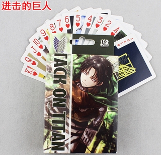 Bộ Bài Tây Phong Cách Anime Attack On Titan