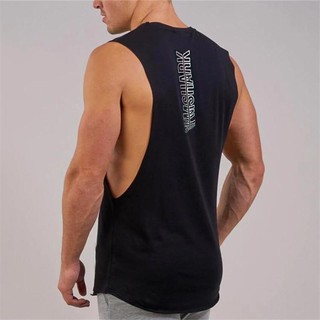 Áo thun tanktop gym active phản quang unisex
