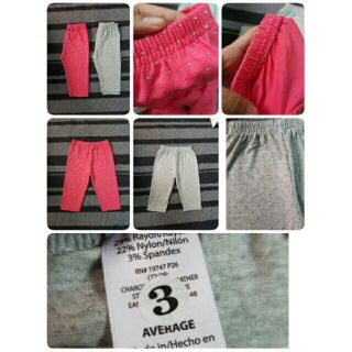 Quần legging ngố bé gái