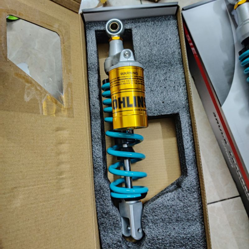 Phuộc OHLINS bình dầu lắp Vario Mio ultimo Luvias Janus Sh mode Vision Lead Click....