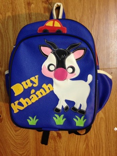 #Ba lô handmade com bo cho khách si