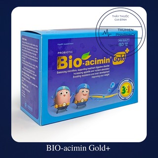 BIO-acimin Gold+ bổ sung lợi khuẩn cho bé (Hộp 30 gói)