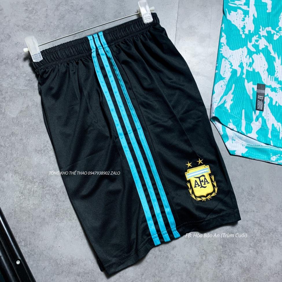 Mẫu Áo Argentina/ FREESHIP/ Bộ quần áo bóng đá Đội Tuyển Argentina 2023 Vải thái cao cấp phom 43-90k