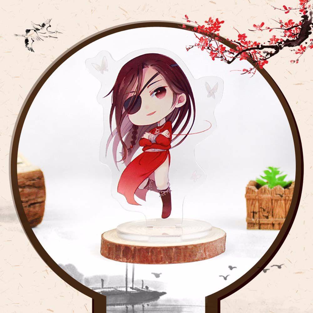 Mô Hình Quan Công Hoạt Hình Dễ Thương Trang Trí