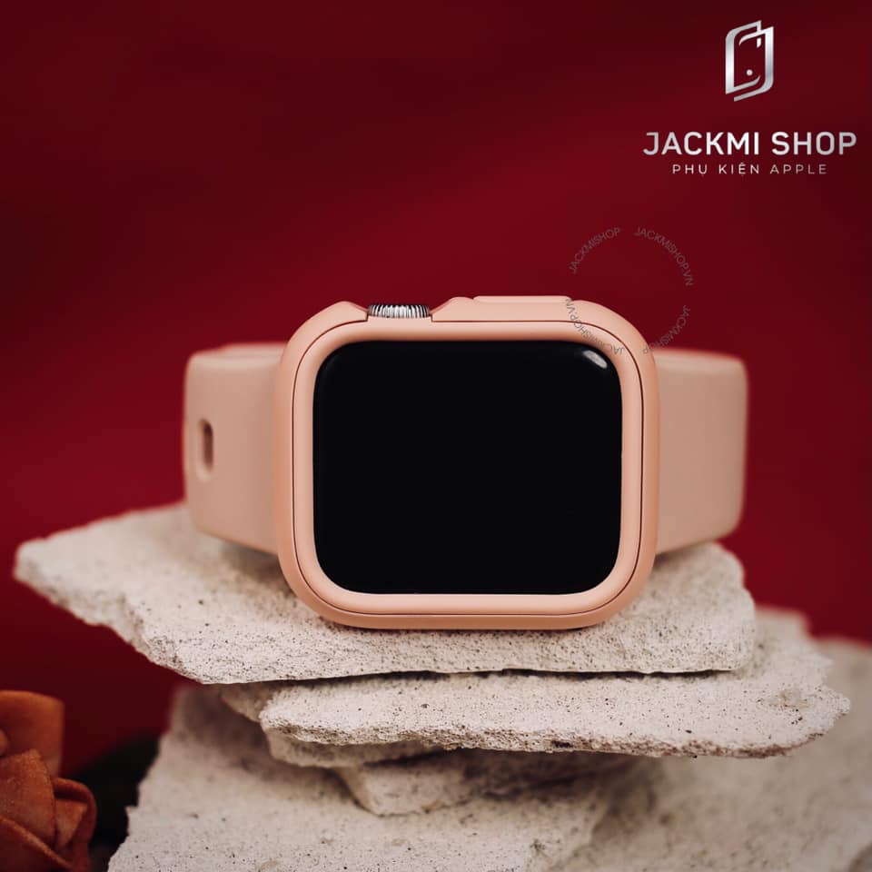 [COMBO 3 MÓN CHÍNH HÃNG] DÂY SILICON SPIGEN CHO APPLE WACTH + CASE AIRPODS SPIGEN + ỐP VIỀN RHINOSHIELD CHO APPLE WATCH