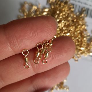 Mà ní buộc Trục câu đài, Khóa Link hình số 8 mạ vàng