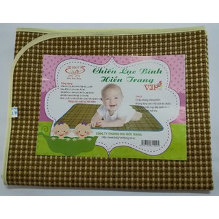Chiếu lục bình thoáng khí, mát lưng và chống thấm cho bé.