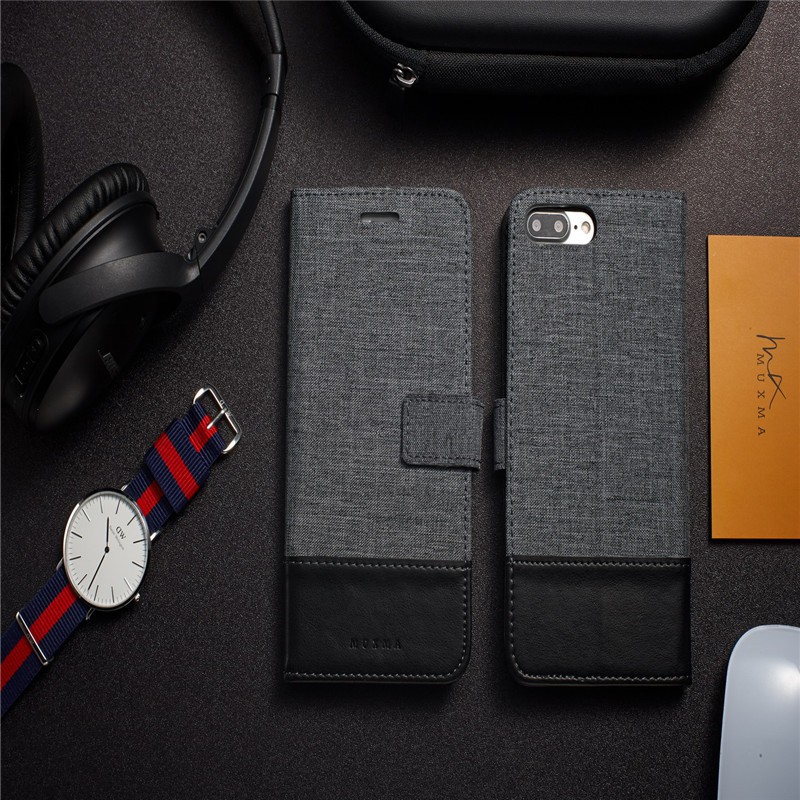Bao da có ngăn đựng thẻ cho iPhone 6 7 8 Plus X XS Max XR | BigBuy360 - bigbuy360.vn