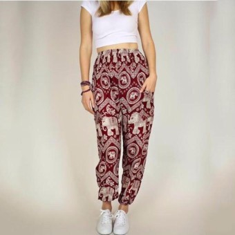 Quần Dài Lanh Họa Tiết Thổ Cẩm_Bo Gấu Alibaba | BigBuy360 - bigbuy360.vn