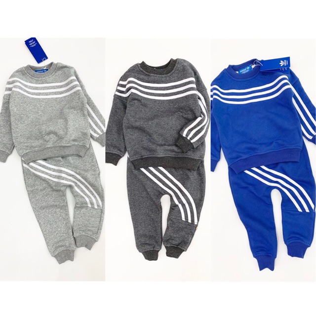 Bộ nỉ Adidas xuất xịn 1-6Y