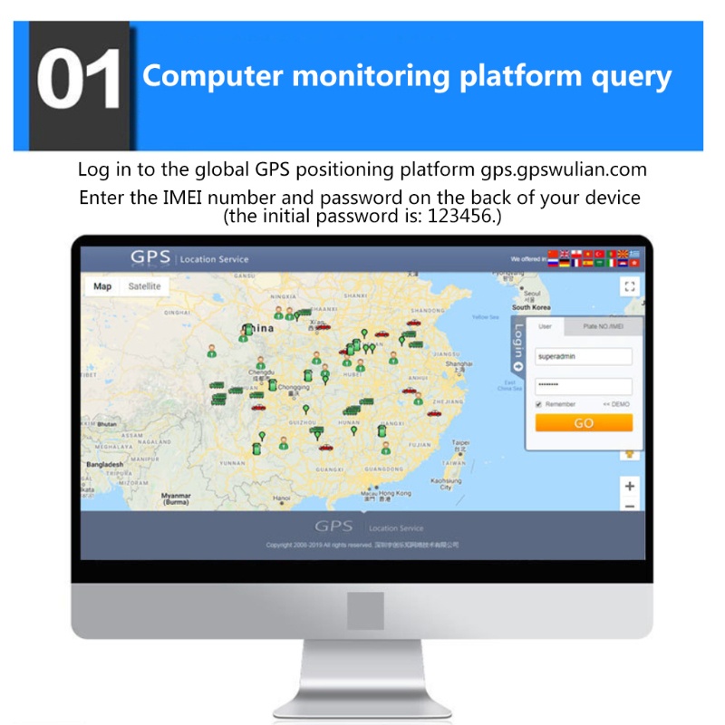 Thiết Bị Nhận Tín Hiệu Định Vị GPS Cho Xe Hơi / Xe Máy