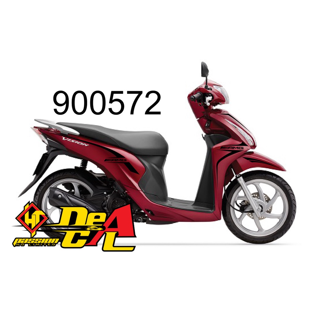 Tem Rời Chất Liệu UV-3M Vision AMG V1 ĐỦ MÀU Cực Đẹp #Temxemay #Vision #Temroi #Temxe #TemRoi #AMG #Honda