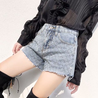 QUẦN JEANS SHORT LƯNG CAO