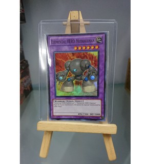 [ Dưa Hấu Yugioh ] Lá bài thẻ bài Elemental HERO Mudballman – Super Rare - Tặng bọc bài nhựa bảo quản