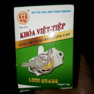 Khóa tủ Việt Tiệp chính hãng