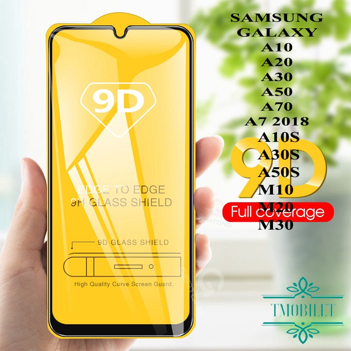 Kính Cường Lực SAMSUNG 9D Full Màn Hình - Miếng Dán Màn Hình Điện Thoại Full Keo Loại 1