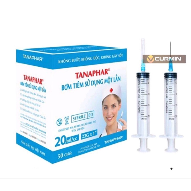 XILANH_BƠM TIÊM tiệt trùng 5ml,10ml,20ml