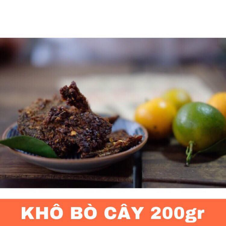 [FREESHIP] 200gr |  Khô bò cây Buôn Ma Thuột | BigBuy360 - bigbuy360.vn