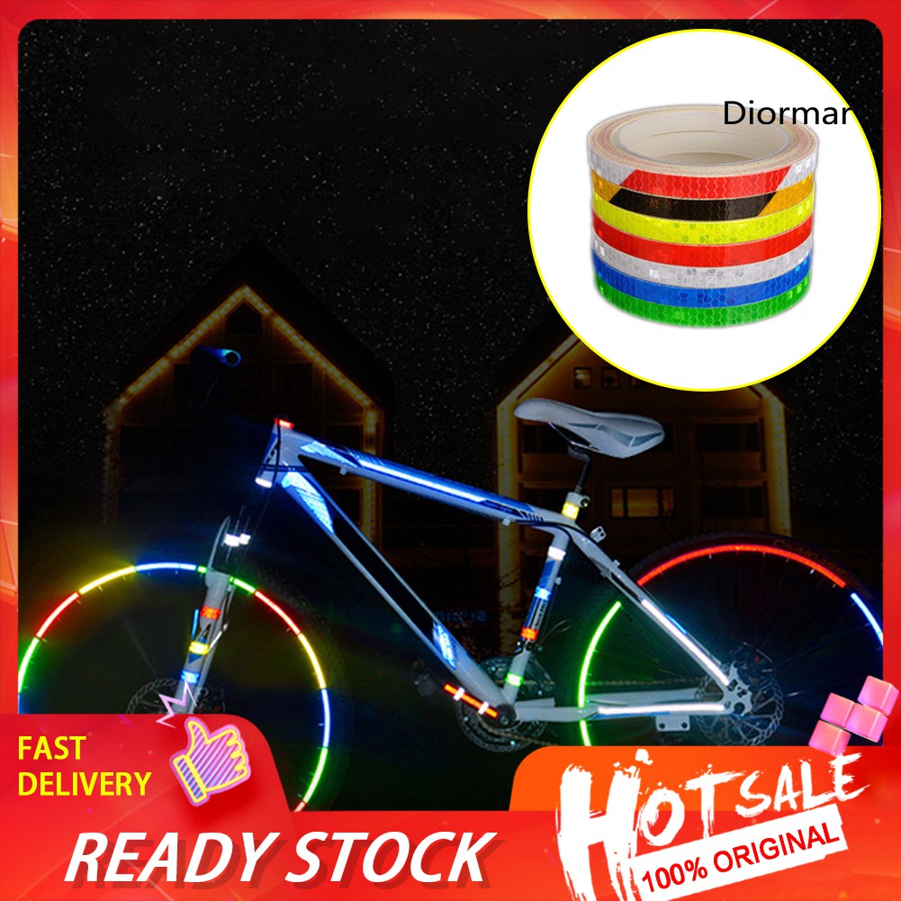 Cuộn Băng Keo Dán Phản Quang An Toàn Cho Xe Máy