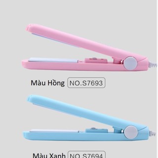 Máy uốn, duỗi tóc mini 2 trong 1 tiện dụng